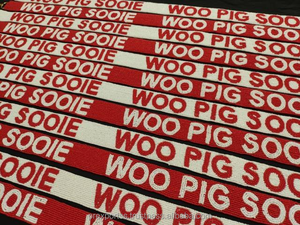 Woo Pig Sooie Vintage Beaded Bag <b>Strap</b> Custom Handmade Shoulder Crossbody Purse Embroidery <b>Adjustable</b> Gameday Bag Hanger - Product Image 3