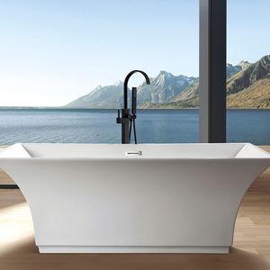 Rubinetto per Vasca da Bagno Freestanding con Doccetta - Rubinetti Premium per Bagno e Doccia - Product Image 5