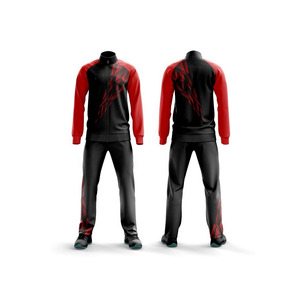 Conjunto Deportivo de Hombre con Capucha y Cremallera Completa, Diseño Geométrico 2 en 1, Traje de Chándal para Invierno, Tejido de Poliéster de Secado Rápido - Product Image 4