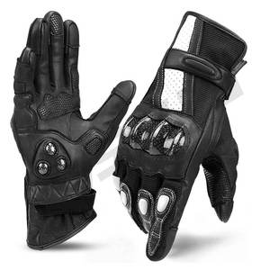 Gants de course en cuir unisexes de haute qualité, personnalisables avec votre propre design, légers, coupe-vent, sportifs, hiver, protection tactile - Product Image 5
