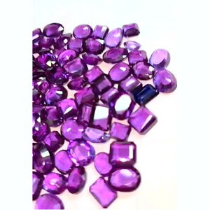 อเล็กซานไดรต์สังเคราะห์ 93 ชิ้น ขนาด 10 มม. ถึง 14 มม. รูปทรงวงรีแปดเหลี่ยม หนัก 650 กะรัต ขายส่ง Iroc คุณภาพดี ราคา 195 ดอลลาร์สหรัฐ ต่อชุด - Product Image 3