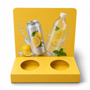 Expositor de PVC Personalizado para Bebidas, Expositor Publicitario para Punto de Venta, Soporte de Publicidad para Promoción de Productos en Comercios Minoristas - Product Image 1
