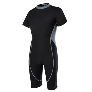 Traje de Neopreno de Secado Rápido para Surf, Transpirable, Corto, con Cuello en V y Cremallera Trasera, Unisex, para Natación, Buceo y Pesca Submarina - Product Image 2
