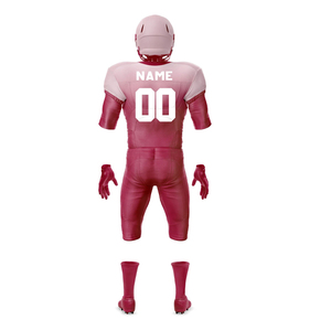 Wholesale OEM High Stretch Breathable American Football Uniform Custom Stitched Team <b>Name</b> Moisture-Wicking Training Jersey Short - Product Image 3