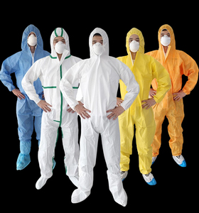 Overol Protector Desechable con Capucha, Overol de Cuerpo Completo, Ropa de Trabajo, Ropa de Seguridad, Puños Elásticos, Overol Resistente al Polvo - Product Image 6