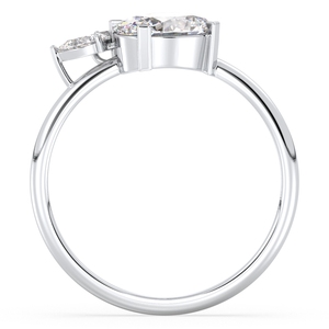 REYES IGI Certified Lab Grown <b>Diamond</b> <b>Ring</b> Exquisite 14K White Gold Engagement Solitaire <b>Rings</b> for Unforgettable Moments - Product Image 6