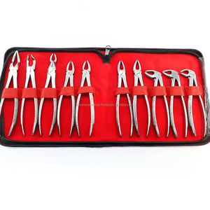 ENSEMBLE DE 10 PINCES À EXTRACTION INSREUMENTS DENTAIRES CHIRURGIE DENTAIRE ACIER INOXYDABLE Kit dentaire en acier inoxydable 10 pièces - Product Image 5