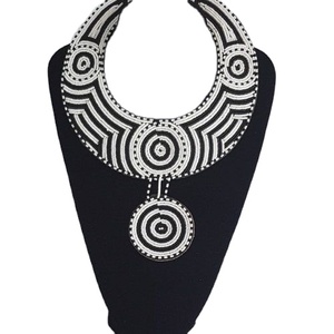 CRYSTAL CRAFT African Fashion African Statement Jewelry Sets Bohemian Multilayer Colorful Resin Beads Women Necklace - Product Image 1