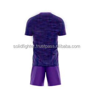 Ropa Deportiva para Entrenamiento de Fútbol, Color Liso, para Hombres Adultos, Jersey de Fútbol Personalizable - Product Image 2