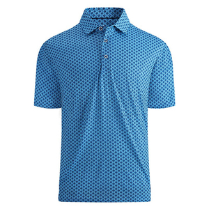 Camiseta Polo Negra de Manga Corta para Hombre, Diseño Floral y Tribal, Impresión Digital, Estilo Casual, Camisetas Polo Personalizadas a Precio Económico - Product Image 3