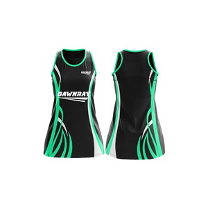 Camiseta de netball personalizada con nombre y número |   Uniforme de Netball Sublimado con Logotipo, Nombre y Número del Equipo |   Poliéster Transpirable - Product Image 6