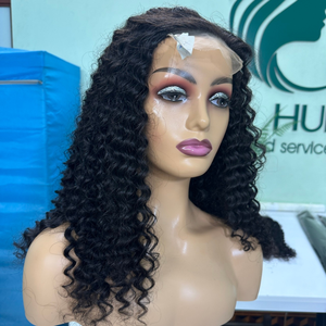 Cheveux humains brésiliens bouclés bruts en gros perruque Hd Lace Frontal perruques bon marché pour les femmes noires vendeurs de perruques Lace Frontal - Product Image 3