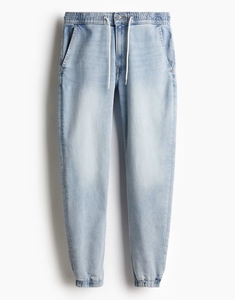 Pantalones de mezclilla de peso medio de alta calidad, 100% algodón, para hombre, transpirables, informales, para verano, con logotipo personalizado - Product Image 1