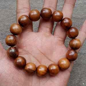 Rosario Católico de Madera Pulida Hecho a Mano al por Mayor, Collar con Cruz, Regalo Religioso, Cuentas de Oración Cristianas, Cuentas Personalizadas - Product Image 1