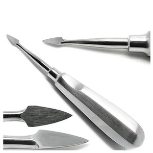 Élévateurs dentaires manuels en acier inoxydable couleur argent, écologiques, sur mesure, réutilisables, haute qualité, poignée ergonomique, vente en gros - Product Image 1