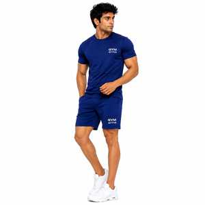 Camiseta Deportiva de Invierno para Hombre, Marca GYM ACTIVE ENTERPRISES, Estilo Vintage, Color Azul Marino, Cuello Alto, Tejida, 100% Poliéster Ecológico, ODM - Product Image 5