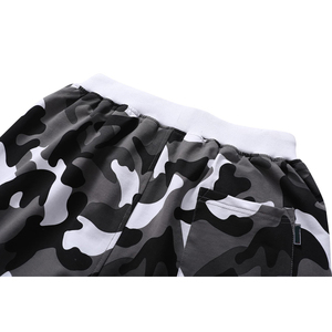 Shorts d'été pour hommes en coton mélangé doux, coutures de haute qualité, séchage rapide, coupe confortable, idéal pour les activités de plein air, la gym et le jogging, en vente. - Product Image 2