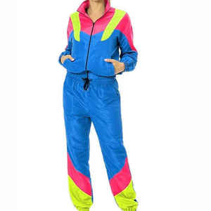 Conjunto Deportivo de Alta Calidad para Mujer, Chaqueta Cortavientos y Pantalones Jogger de Algodón, con Logotipo Personalizado, para Gimnasio y Fitness - Product Image 5