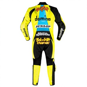 Traje de Carreras MotoCP de 1 Pieza en Piel de Vacuno/Canguro para Motocicleta/Traje de Pista/MotoCp para Motociclistas Profesionales - Product Image 2
