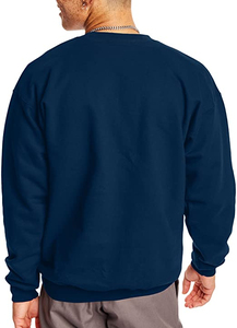 Sweat-shirt pour homme en tissu polaire en coton, coupe confortable, style décontracté, streetwear d'hiver, sweat-shirt à col rond, 100% coton, hip-hop - Product Image 4