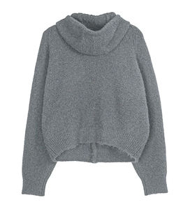 Sudadera con Capucha de Mohair, Nuevo Diseño, Estilo Urbano, Sudadera con Capucha para Hombre, Suéter de Punto para Invierno, Sudadera con Capucha de Mohair con Rayas Personalizadas - Product Image 2