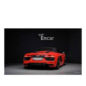 Audi R8 5.2 V10 Spyder de décembre 2021 avec boîte de vitesses automatique, volant à gauche, sièges en cuir, caméra arrière - 32 500 km - Product Image 4