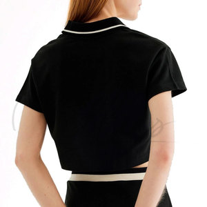 Top Corto para Mujer, Ropa Deportiva, Nuevo Diseño, Tallas para Adultos, Transpirable, Precio al por Mayor, Logotipo Personalizado, Color Personalizado - Product Image 2