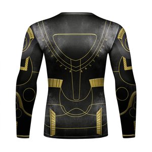 High Demand Rash Guard Athletic <b>Compression</b> <b>Shirt</b> Custom Printing Professional Sportswear Manufacturer - Product Image 2