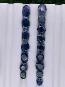 Saphirs bleus naturels, pierres de saphir en vrac, saphirs bleus authentiques pour la création de bijoux et la collection - Product Image 2