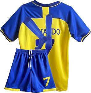 Maillots de football pour garçons, uniformes d'entraînement de football pour enfants, maillots pour supporters de football, ensemble de cadeaux pour jeunes - Product Image 1