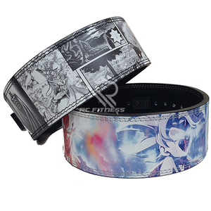 Ceinture de musculation réglable en néoprène noir 10 mm respirante, imperméable, antidérapante avec boucle de fixation ajustable - Product Image 5