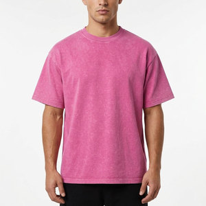T-shirts pour hommes de qualité supérieure, à la mode, effet délavé, logo et style personnalisés, vente en gros, t-shirts pour hommes les plus vendus - Product Image 1