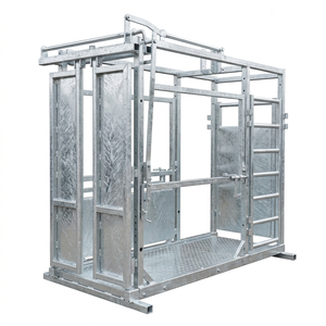 OEM ODM Made in Vietnam Individual <b>Cow</b> Box Calf Hutch Heavy Duty Hot Dipped Galvanized Steel 800kg ISO9001 Sedex Certified EU - Product Image 1