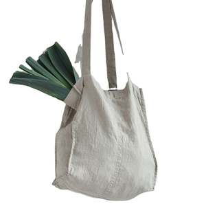 Minimalist Linen Canvas Tote <b>Bag</b> <b>Slouchy</b> Hobo <b>Shoulder</b> <b>Bag</b> with Large Capacity and Magnetic Snap Closure for Women - Product Image 2