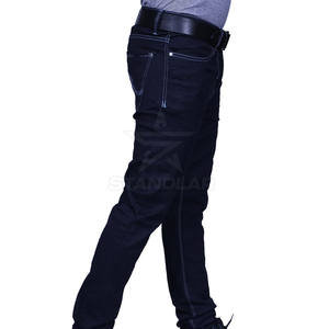 Pantalones Vaqueros para Hombre de Color Sólido, Transpirables, de la Mejor Calidad, Nueva Moda, Venta Caliente, Ropa Urbana - Product Image 3