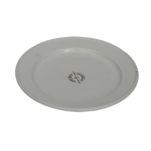 Assiette de service ronde de couleur unie avec un design en aluminium de qualité supérieure, assiette de service alimentaire pour la cuisine à domicile - Product Image 1