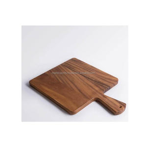 Tabla de cortar de madera de mango minimalista moderna, tabla de cortar duradera hecha a mano para cocina casera o uso de chef profesional - Product Image 5