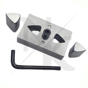 Cortador de discos de acero inoxidable de calidad premium con forma de púa de guitarra y 2 perforadores, tamaño 1"-1 1/8", rápido, eficaz y fácil de usar - Product Image 4