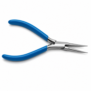 Pince à bec courbé professionnelle, outil de précision pour la fabrication de bijoux, pince à bec long pour plier les fils, pour la création de bijoux, le bricolage et la réparation - Product Image 1