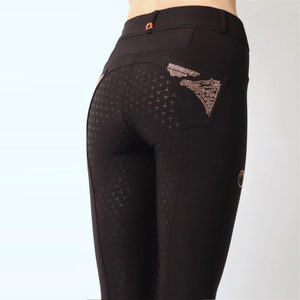 Pantalones de Montar a Caballo de Alta Calidad, Elásticos en 4 Direcciones, Leggings, Ropa Ecuestre, en Tela Técnica con Tacto Suave - Product Image 3