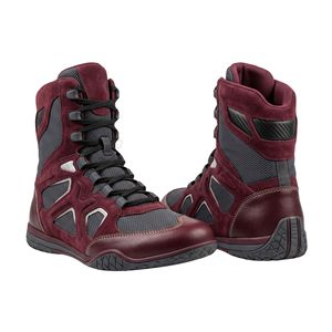Zapatillas de Boxeo Kelly Green de Caña Alta para Hombre, Calzado para Entrenamiento en el Ring, Sparring, Soporte de Tobillo, Doble Costura - Product Image 4