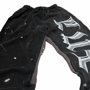 Street Wear Custom screen Printed <b>Oversized</b> Wide Leg Baggy Double Waist <b>Jogger</b> for men's cheap price comfortable and breathable - Product Image 5
