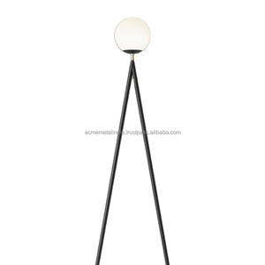 Lampe sur pied moderne à Base d'un Globe, applique murale noire, adaptée à éclairage d'intérieur, décoration de la maison, pour un salon et une chambre à coucher - Product Image 1
