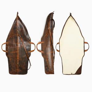 ปลอกหนังขนาด 52 นิ้ว พร้อมสายสะพายไหล่ปรับได้, ซองใส่ปืนคุณภาพสูง, หนังวัวแท้, ซองล่าสัตว์สีน้ำตาล - Product Image 2