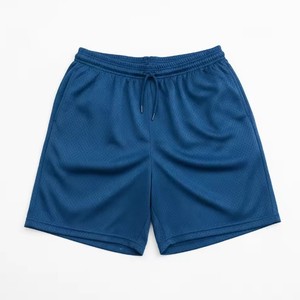 Pantalones cortos deportivos de malla ligera para hombre, poliéster transpirable, pantalones cortos para correr, precio al por mayor - Product Image 4