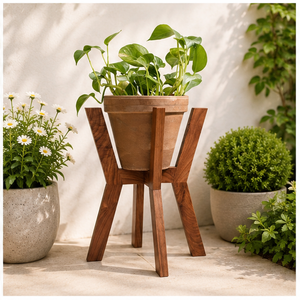 Wholesale Solid Wood Modern Plant Stand Eco-Friendly Indoor Flower <b>Pot</b> <b>Holder</b> for Living Room and Office - Product Image 4