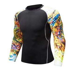Camiseta de Natación para Hombre, Protección Solar, Estampada, Bajo MOQ 2026, Superventas - Product Image 3