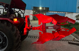 Arado Reversible Hidráulico Ashok Metal Works para Tractor Agrícola, Construcción de Acero Suave, Uso en Suelos Duros - Product Image 4