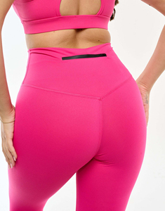 Ensemble de yoga pour femmes, vêtements de sport confortables, haut extensible, leggings taille haute, vêtements de sport respirants - Product Image 6