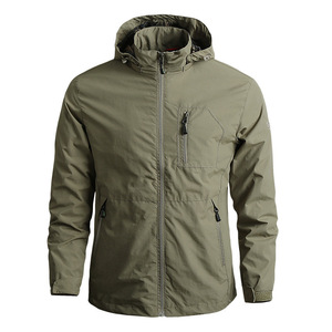 Veste Softshell Casual pour Homme, Légère, Doublée en Polaire, Coupe-Vent, Imperméable, Respirante, à Capuche, Chaude pour l'Hiver, Haute Qualité - Product Image 3